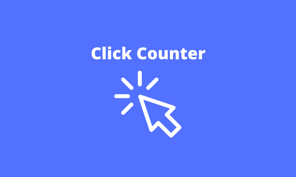 Click Counter Learn How Fast You Can Click